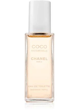 Туалетна вода змінне наповнення для жінок chanel coco mademoiselle  50 мл