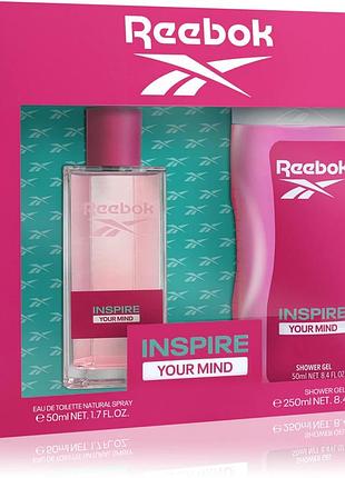 Подарунковий набір для тіла для жінок reebok inspire your mind