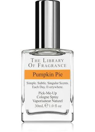 Одеколон унісекс the library of fragrance pumpkin pie  30 мл