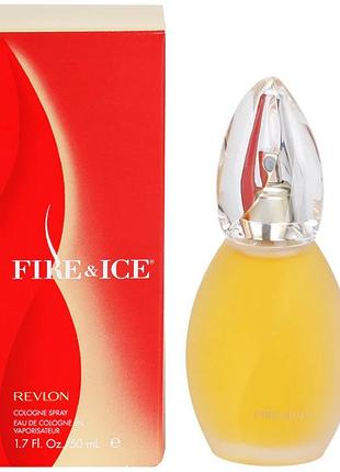 Одеколон для жінок revlon fire & ice  50 мл