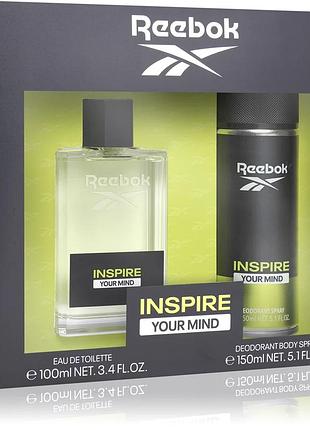 Подарунковий набір для чоловіків reebok inspire your mind
