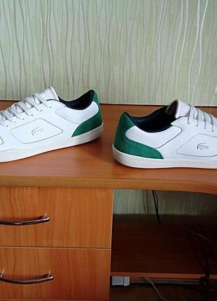 Кросівки чоловічі шкіряні lacoste