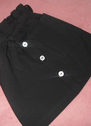 Черная юбка на рост 146 см от bosskids