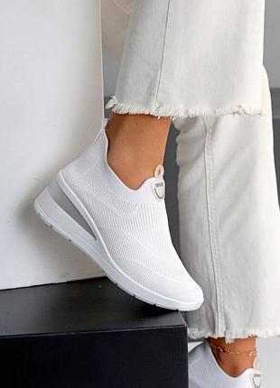 Мокасини текстиль