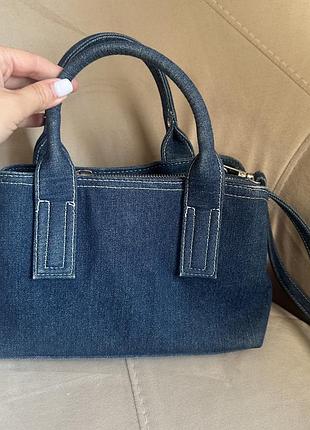 Жіноча джинсова сумка stradivarius
