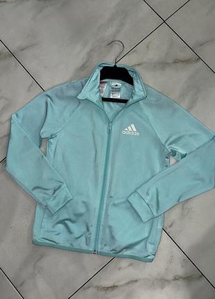 Спортивная кофта олимпийка на молнии adidas 11-12 лет (146-152 см)