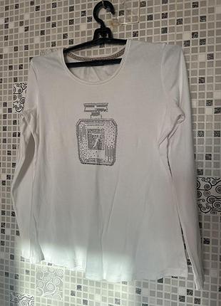 Лонгслив білий