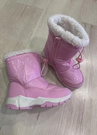 Зимние сапоги для девочки