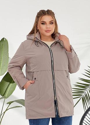 Куртка демисезонная в цветах