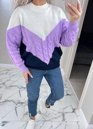 Свитер женский оверсайз новинки