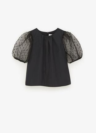 Нарядная блуза на девочку zara р.152