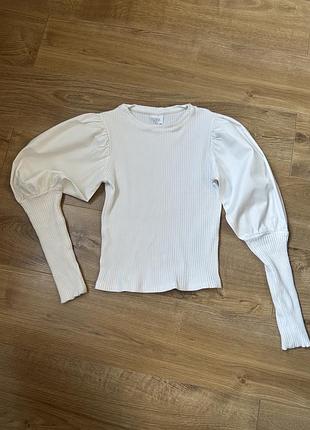 Біла кофтинка кофта для школи