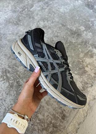 Кроссовки asics gel-venture 6 black khaki