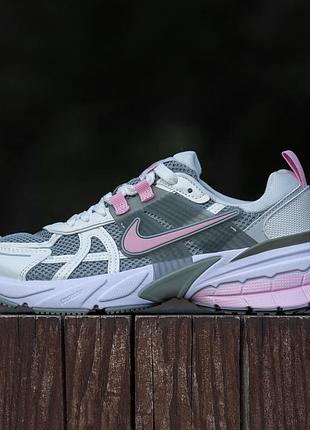 Кроссовки nike runtek grey pink