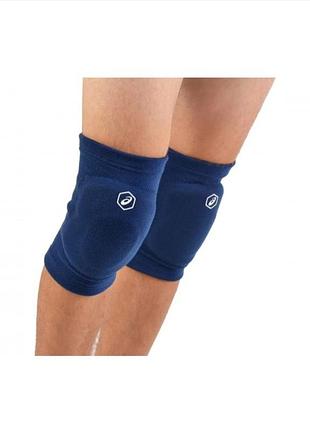 Наколенники волейбольные профессиональные asics gel kneepad размер l,xl темно-синие