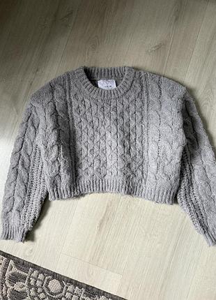 Вʼязаний светр zara 152р 10