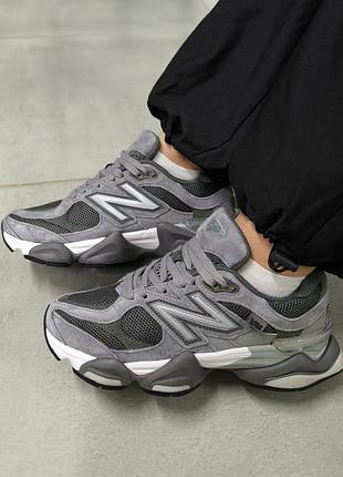 Кроссовки new balance 9060 x joe freshgoods dark gray