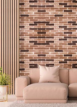 Самоклеящаяся 3d панель 700х770х3мм классическая кирпичная (346-3) sw-00001146