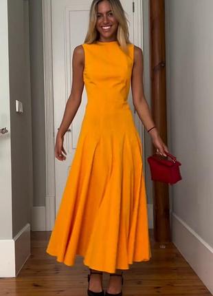 Сукня міді zara