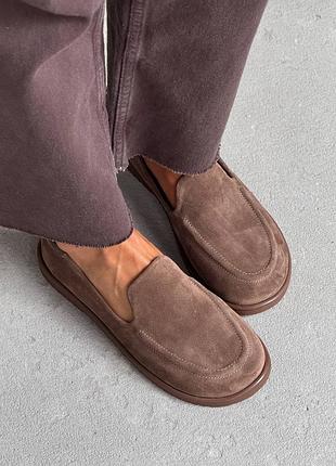 Анатомічні лофери barefoot  ™️ nikart колір тоффі