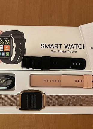 Розумний годинник для чоловіків і жінок (відповідь/здійснення дзвінків), 1,96-дюймовий розумний годинник