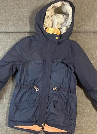 Тепла дитяча  куртка decathlon 133/142