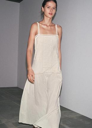 Сукня zw collection у стилі печворк із вишивкою розмір м