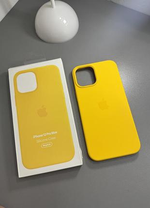Чехол apple silicone case magsafe iphone 12 pro max
