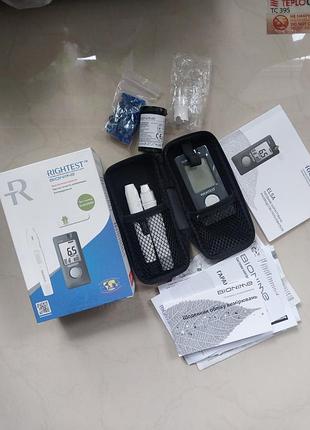 Глюкометр, система контроля уровня глюкозы в крови rightest