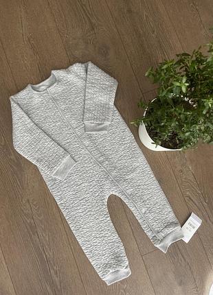 Теплий сліп комбінезон розмір 12-18 міс