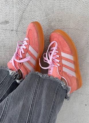 Кросівки adidas gazelle indoor pink peach