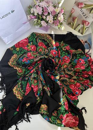 Женский национальный платок времён ссср 🌸
