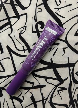 Фиолетовая тушь для ресниц glambee hit, 14 г