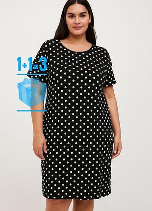 Сукня у горошок shein 3xl батал