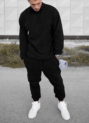 Теплий чоловічий флісовий спортивний костюм фліс