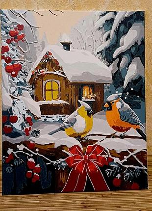 Готовые картины по номерам