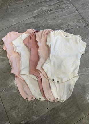 Комплект бодіків primark