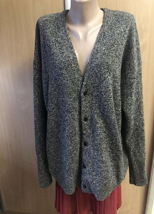 Кардиган с карманами 💯 % шерсть унисекс
