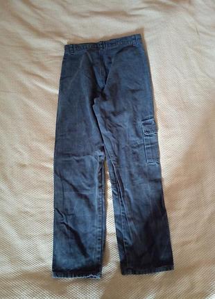 Винтажные джинсы очень качественные 100% хлопок 2