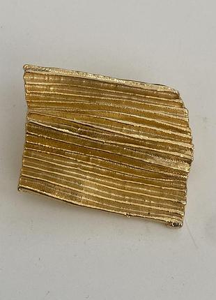 Брошка французька linda hattab paris, вінтаж