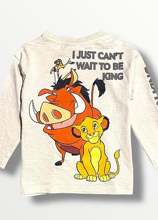 Tu лонгслив дисней реглан с двухсторонним рисунком