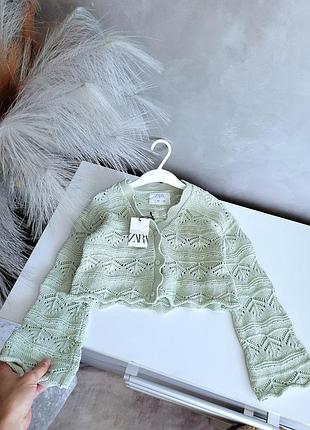 Плетений кардиганчик zara