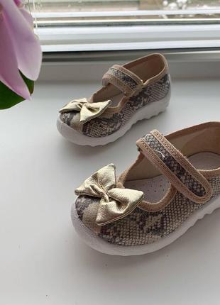 Тапки waldi туфельки бантик нарядні4 фото