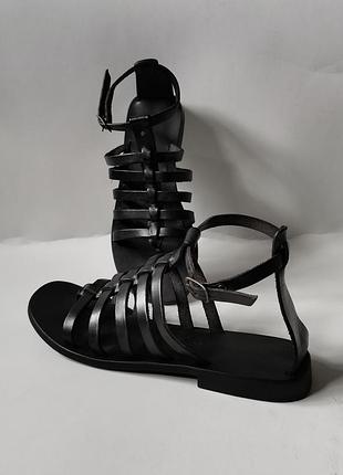 Босоніжки ralph harrison шкіряні жіночі сандалі босоніжки для прасуванняатори натуральна шкіра босоніжки в'єтнамки сандалії через палець