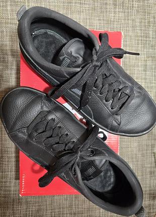 Кожаные кеды puma