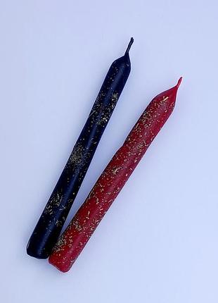 Програмні свічки "дует: чистка і захист" магічні свічки з травами та ефірними оліями