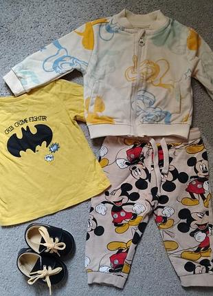 Набор вещей для мальчика, размер 74