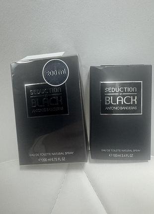 Antonio banderas seduction in black туалетна вода 100мл