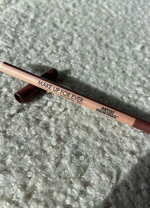 Універсальний матовий олівець make up for ever artist color matte pencil