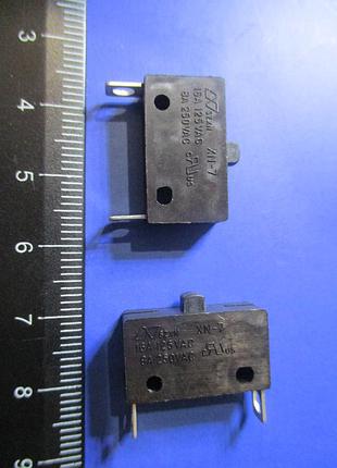 Кнопка микропереключатель xn-7 8a 250v t85 для фенов